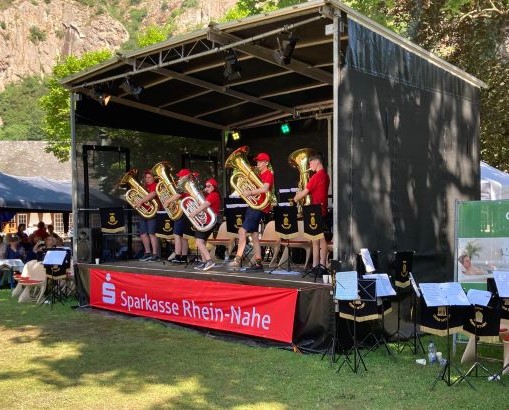 Band Playing in Germany